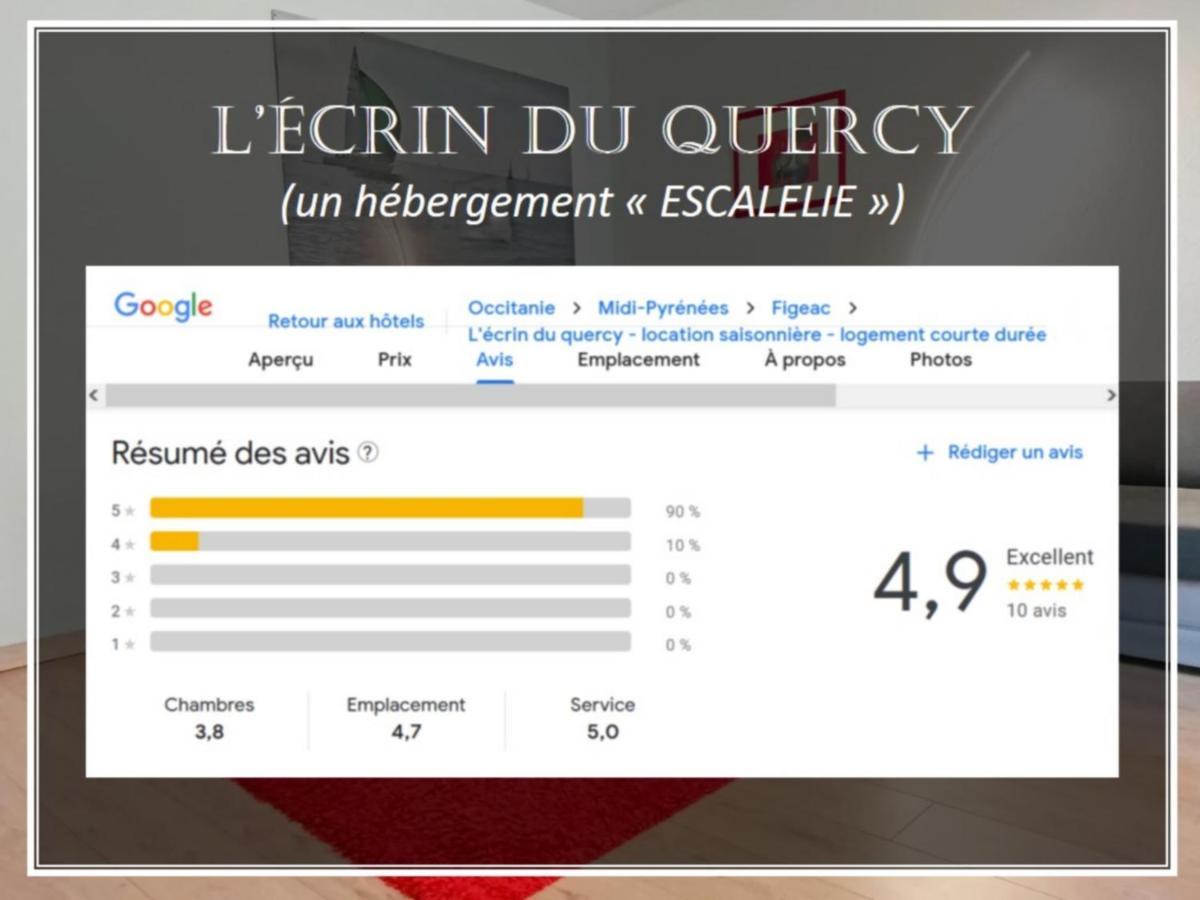 Apartamento L'écrin du quercy Figeac Exterior foto